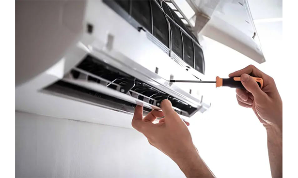 Drying of air conditioner as a part of chemical cleaning process