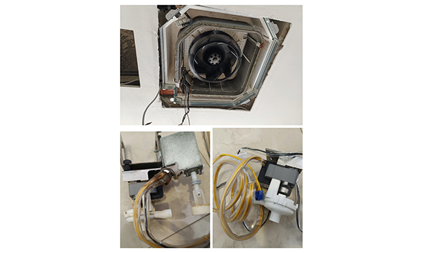 aircon troubleshooting process