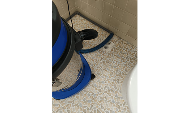 drainage system vacuuming
